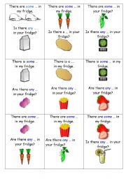 English Worksheet: There is/are - Are there any ...?  (3/3)
