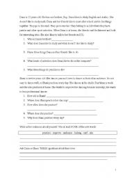 English Worksheet: short stories