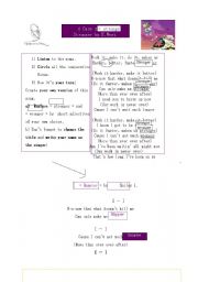 English Worksheet: Create your own version of 