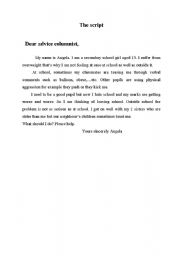 English Worksheet: mid term test 2 9th form