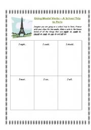 English worksheet: Modal Verbs activity!