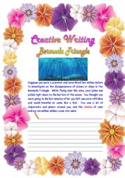 English Worksheet: Creative Writing 02
