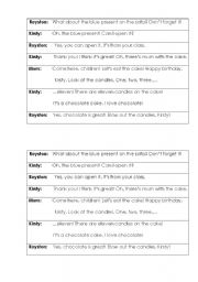 English Worksheet: jumbled paragraphs 
