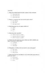 English Worksheet: Computer