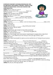 English Worksheet: Present Tense