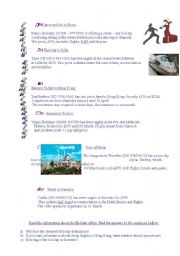 English Worksheet: readingand comprehension