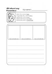 English worksheet: Descriptions