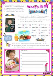 English Worksheet: Food   -    