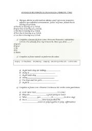 English worksheet: Test