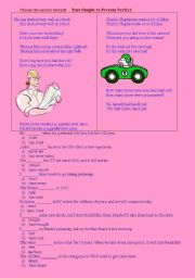 English Worksheet: Present Perfect vs Past Simple