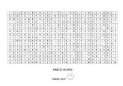 English Worksheet: Word search