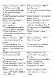 English Worksheet: gossips