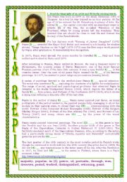 English Worksheet: Artist Ilya Repin