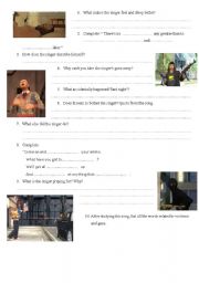 English Worksheet: Trigger happy - the song and worksheet