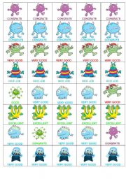English Worksheet: INCENTIVE MONSTER