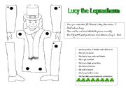 English Worksheet: Make Lucy the Leprachaun