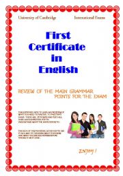 English Worksheet: F.C.E. syllabus