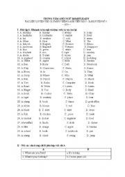 English Worksheet: Test