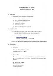 English Worksheet: giving and asking personal information