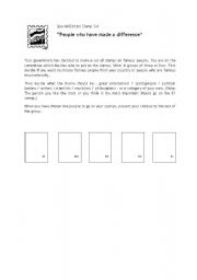 English worksheet: Special Edition Stamp Set