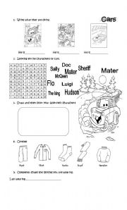 English Worksheet: Present continuos 