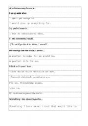 English Worksheet: a little about me