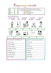 English Worksheet: frequency