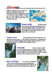 English Worksheet: sLOVEnia