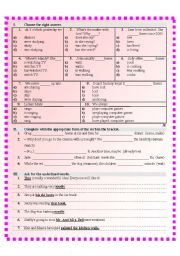 MIXED TENSES - rather easy