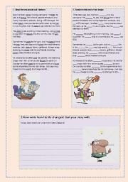 English Worksheet: past simple sheet