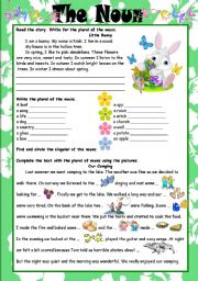 English Worksheet: The Noun