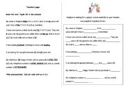 English worksheet: Very useful listening exercise: Alphabet and numbers