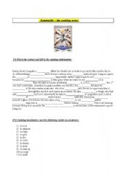 English Worksheet: Ratatouille