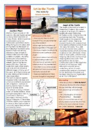 English Worksheet: The Cultural North of England