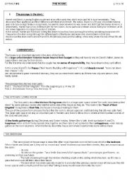 English worksheet: The Fifth Child extract N2 : the house