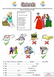 Cinderella - Household Chores + p. perfect tense