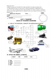 English Worksheet: Test ( Past Simple) - 4pgs
