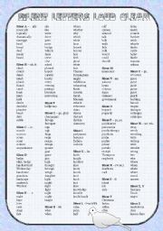English Worksheet: 160 SILENT LETTERS words - COMPLETE collection - Poster, Boardgame, 6 exs, Notes ((6_pages)) A2 - B1 level