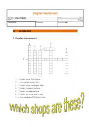 English worksheet: Evaluation worksheet