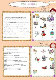English Worksheet: The simple present part1