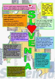 English Worksheet: sLOVEnia