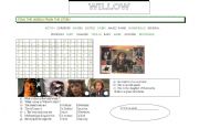English Worksheet: wordsearch willow