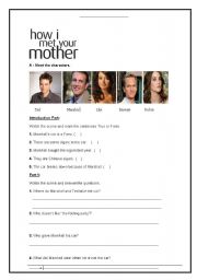 English Worksheet: How I met Your Mother - Video