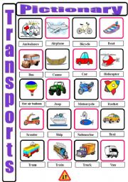 English Worksheet: Transports 