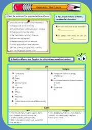 English Worksheet: The Future