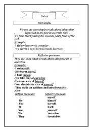 English worksheet: past simple