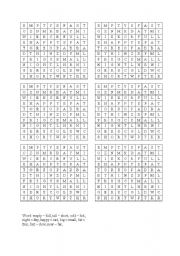 English Worksheet: Opposite crossword