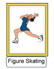 English Worksheet: FLASHCARDS ABOUT SPORTS 1/3