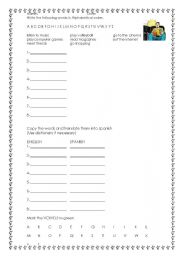 English worksheet: Leisure Activities Vocabulary Exercises Worksheets