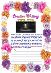 English Worksheet: Creative Writing 03